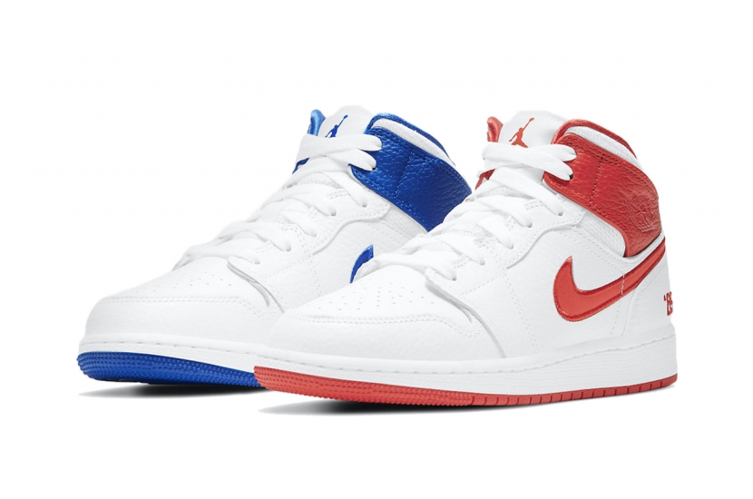 AIR JORDAN 1 MID GS 85 [DH0200-100]