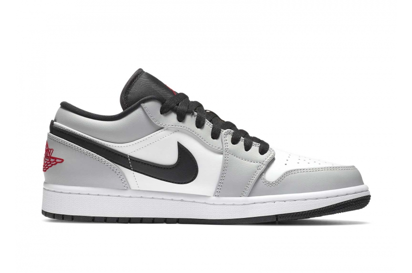 AIR JORDAN 1 LOW  LIGHT SMOKE GREY GS [553560-030]