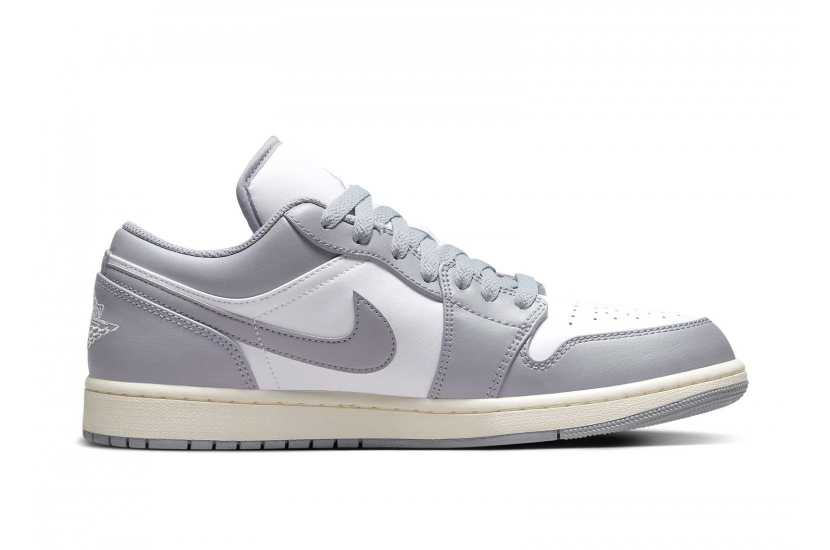 AIR JORDAN 1 LOW VINTAGE GREY [553558-053]