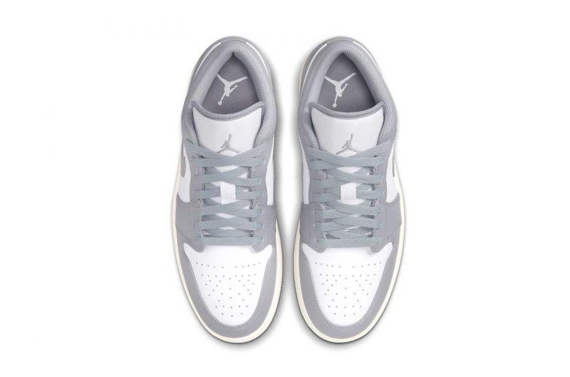 AIR JORDAN 1 LOW VINTAGE GREY [553558-053]