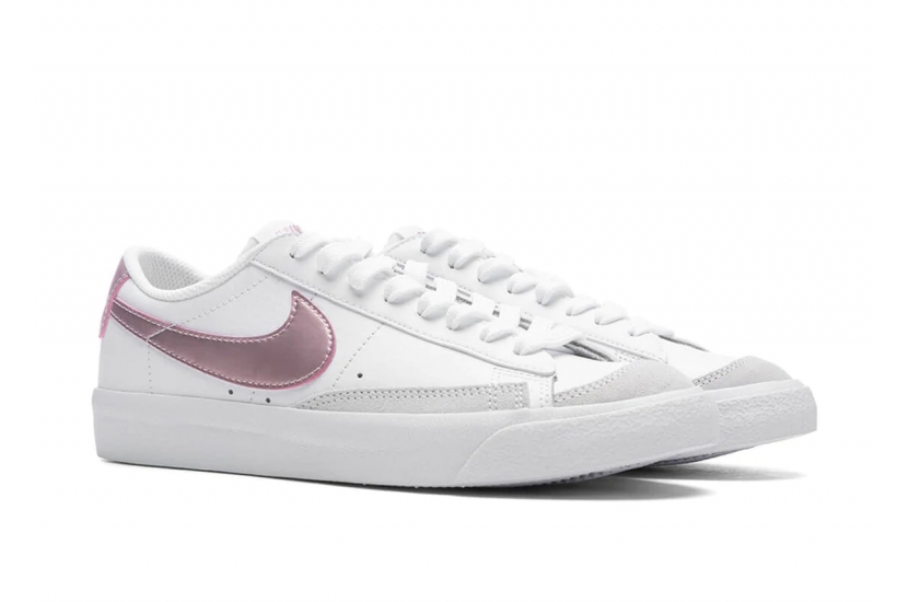 BLAZER LOW WHITE PINK GLAZE [DA4074-105]