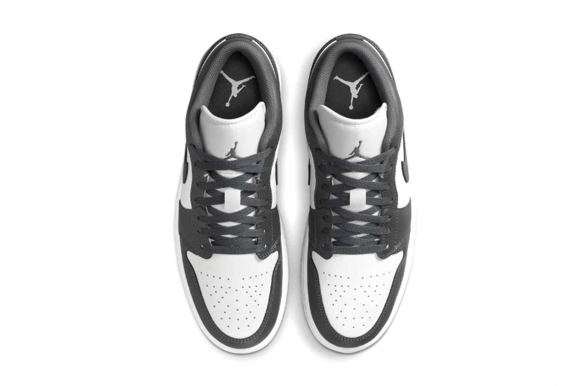 AIR JORDAN 1 LOW GREY WHITE [553558-044]