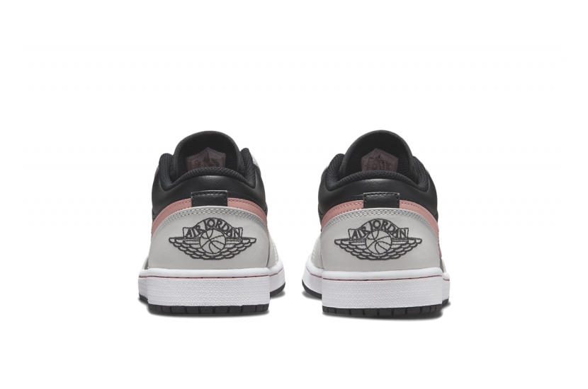 AIR JORDAN 1 LOW BLACK GREY PINK [553558-062]