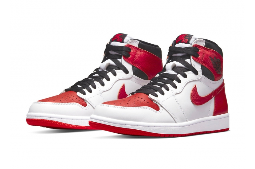 AIR JORDAN 1 HIGH OG HERITAGE (GS) [575441-161]