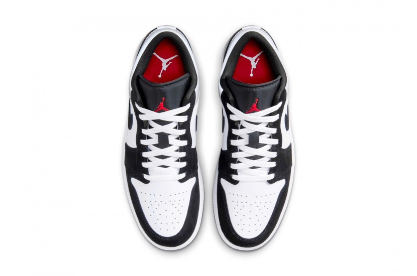 AIR JORDAN 1 LOW SE WHITE FIRE RED BLACK MATTE SILVER [HF3148-106] | [HF3188-106]