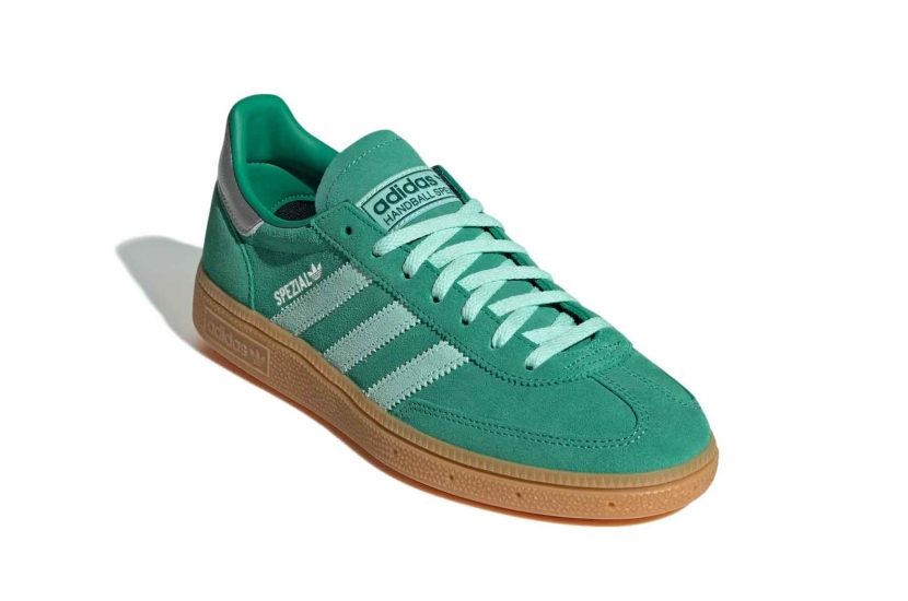 ADIDAS HANDBALL SPEZIAL SEMI COURT GREEN CLEAR MINT GUM [JS2908]