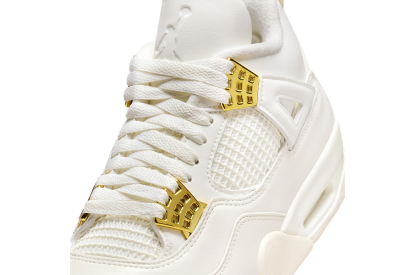 AIR JORDAN 4 RETRO METALLIC GOLD W [AQ9129-170]