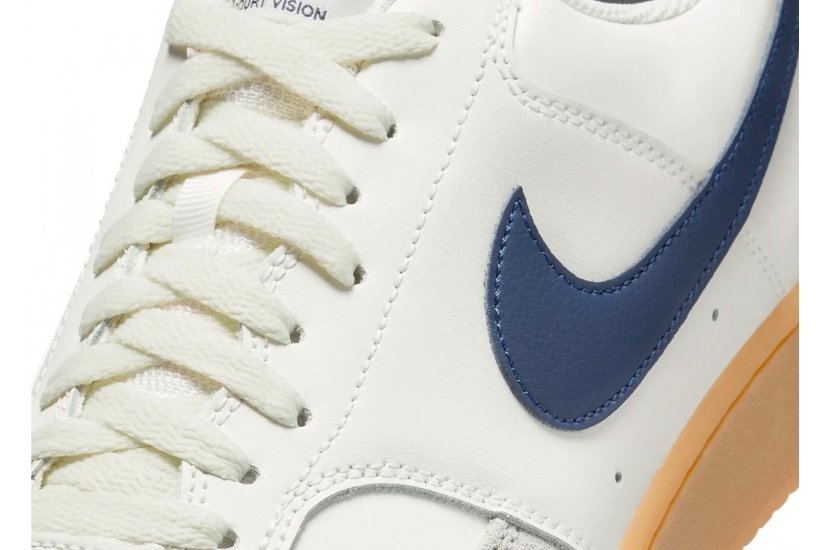 NIKE COURT VISION LOW "SAIL/MIDNIGHT NAVY" [HF1068-133]