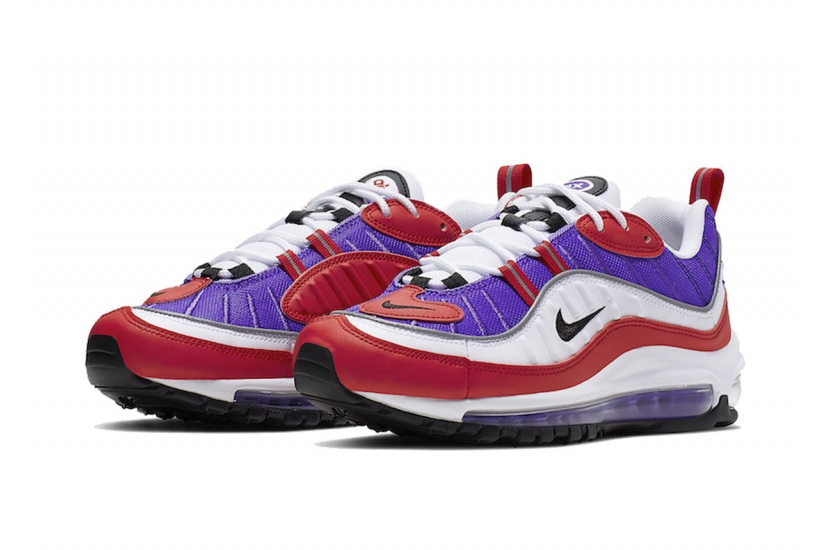AIR MAX 98 W PSYCHIC PURPLE UNIVERSITY RED [AH6799-501]