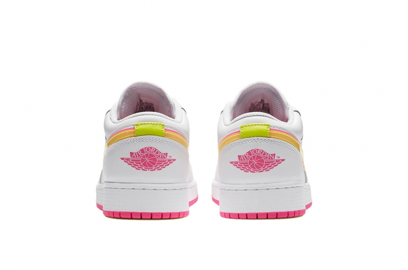 AIR JORDAN 1 LOW GS EDGE GLOW [CV4610-100]