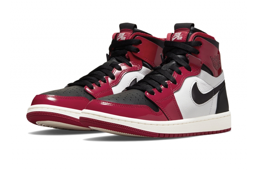 AIR JORDAN 1 ZOOM HIGH PATENT RED CHICAGO [CT0979-610]