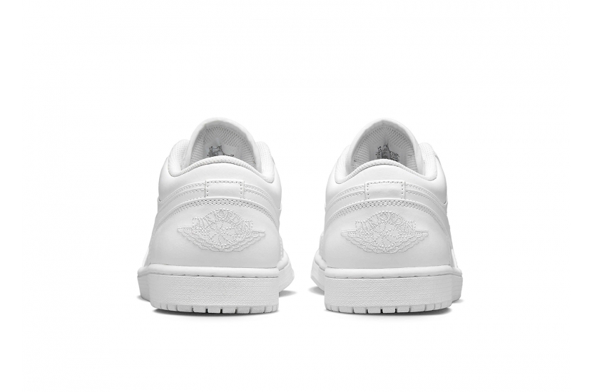 AIR JORDAN 1 LOW TRIPLE WHITE [553558-136]