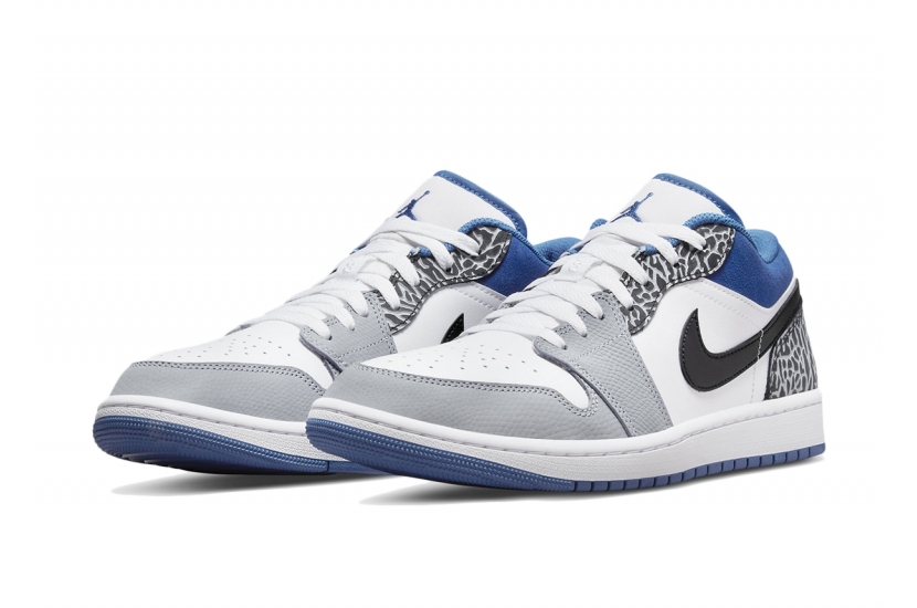 AIR JORDAN 1 LOW TRUE BLUE [DQ2514-140]