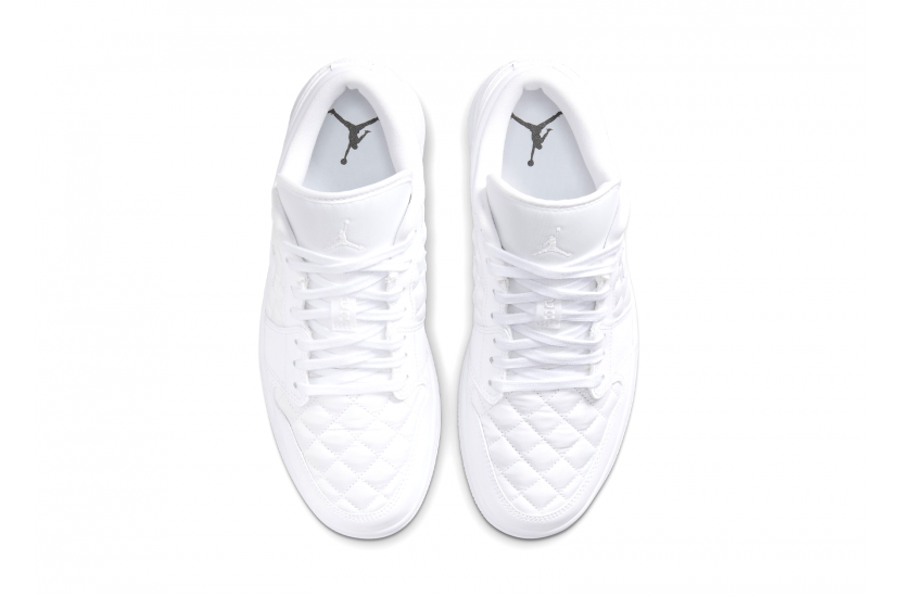 AIR JORDAN 1 LOW QUILTED WHITE W [DB6480-100]