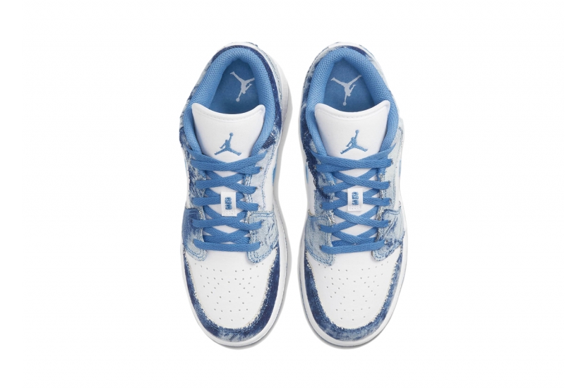AIR JORDAN 1 LOW WASHED DENIM [DM8947-100]