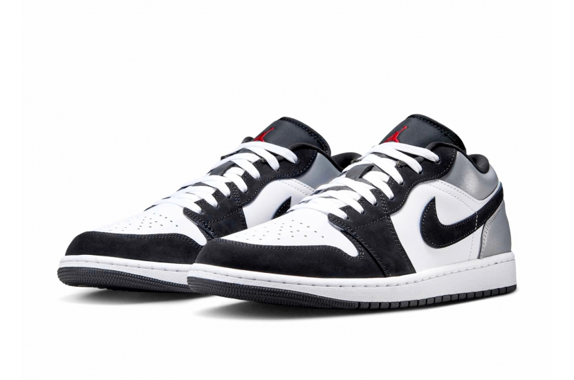 AIR JORDAN 1 LOW SE WHITE FIRE RED BLACK MATTE SILVER [HF3148-106] | [HF3188-106]