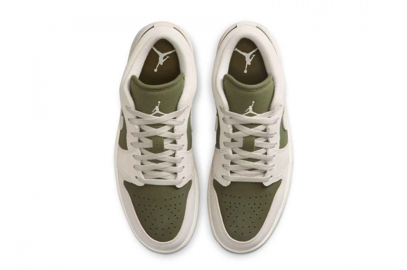 AIR JORDAN 1 LOW SE MEDIUM OLIVE SAIL [HV4089-201]