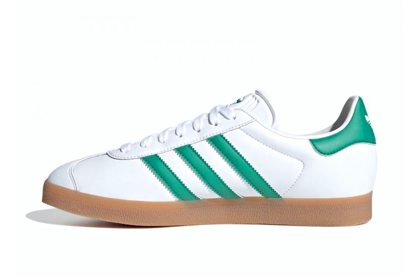 GAZELLE WHITE BOLD GREEN GUM [IH2216]