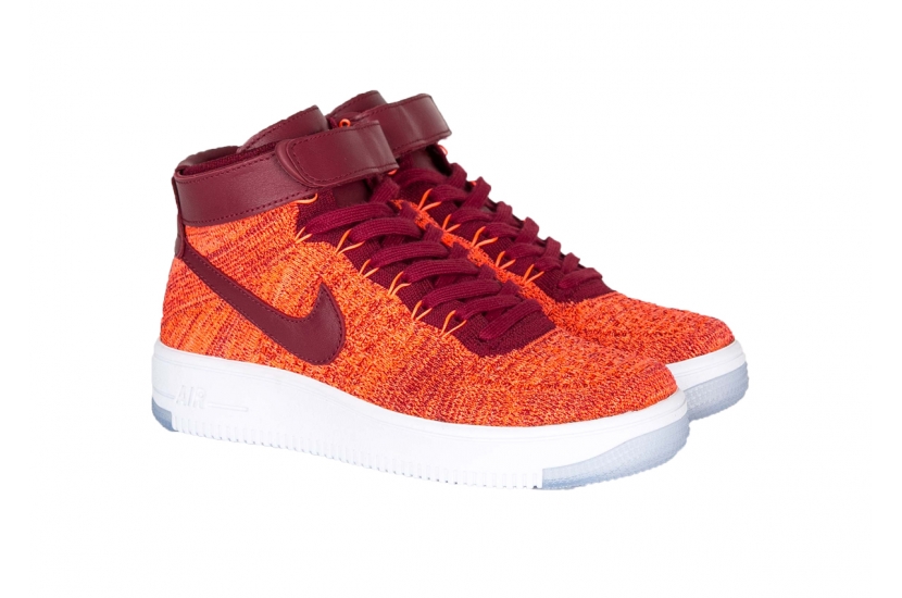 AIR FORCE 1 FLYNIT TOTAL CRIMSON [818018-800]