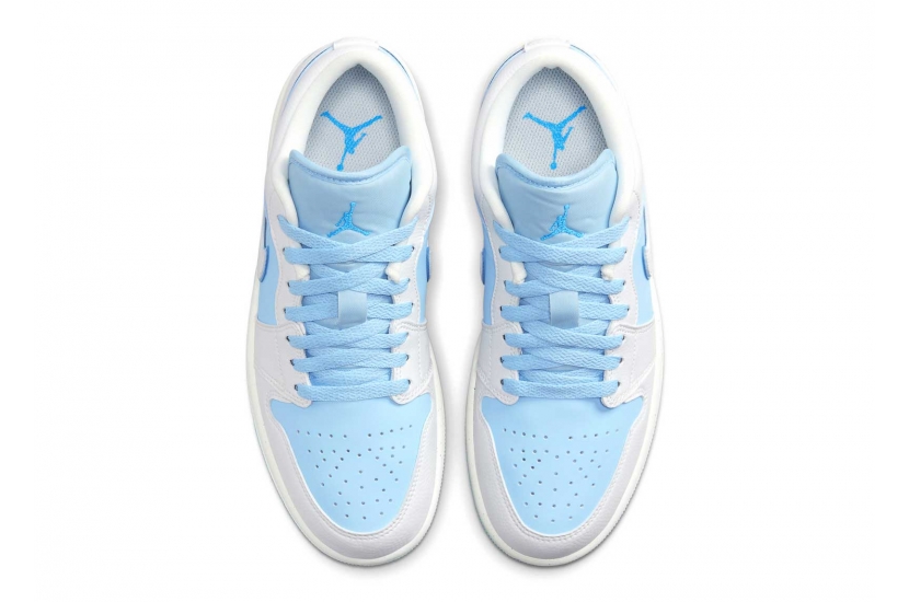 AIR JORDAN 1 LOW REVERSE ICE BLUE W [DV1299-104]