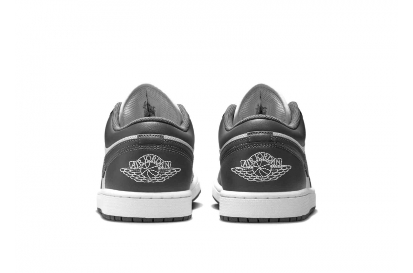 AIR JORDAN 1 LOW GREY WHITE [553558-044]