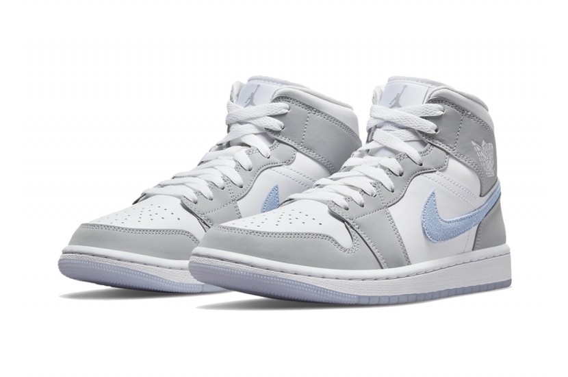 AIR JORDAN 1 MID WOLF GREY [BQ6472-105]