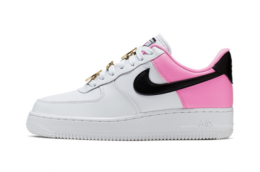 AIR FORCE 1 WHITE PINK BLACK [AA0287-107]