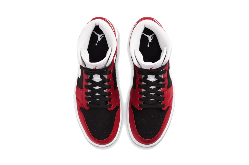 AIR JORDAN 1 MID GYM RED BLACK [BQ6472-601]