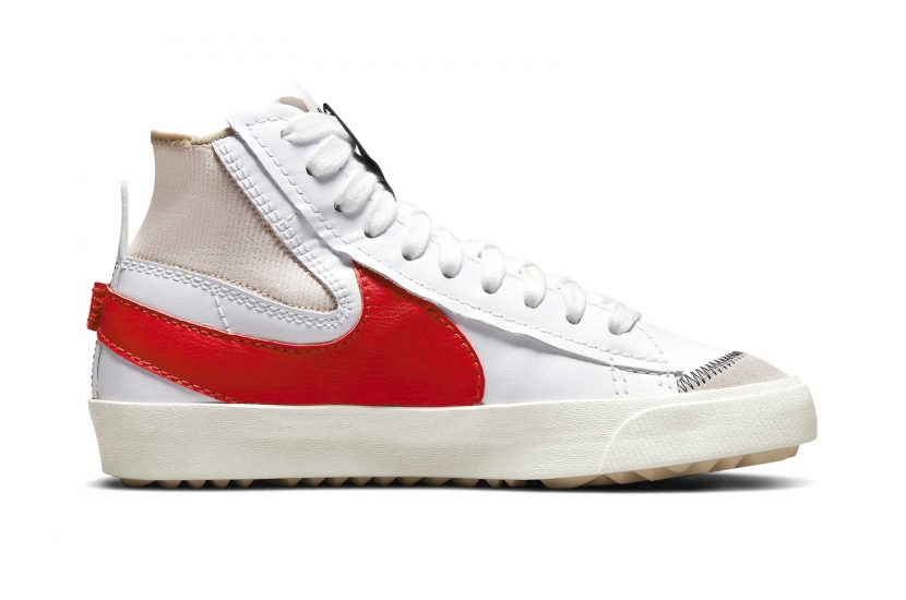 BLAZER MID '77 JUMBO WHITE HABANERO RED [DD3111-102]