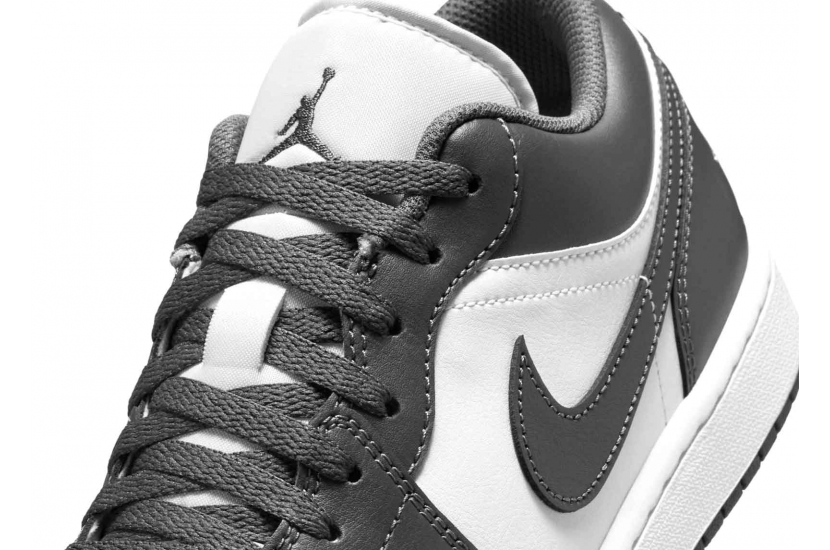 AIR JORDAN 1 LOW GREY WHITE [553558-044]