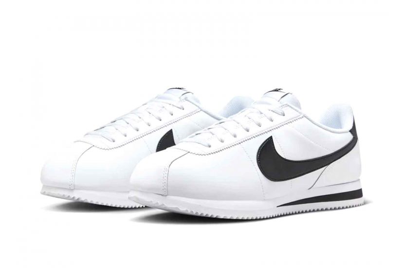 NIKE CORTEZ WHITE BLACK [DM4044-105]