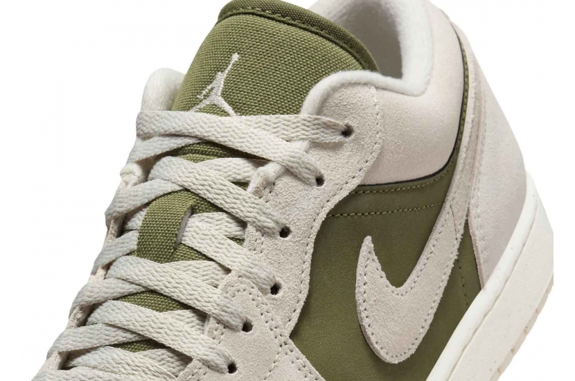 AIR JORDAN 1 LOW SE MEDIUM OLIVE SAIL [HV4089-201]