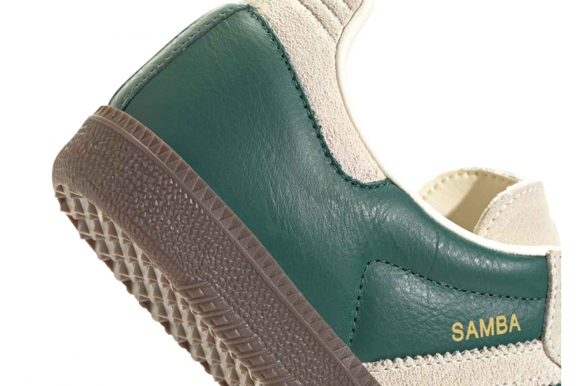 ADIDAS SAMBA OG COLLEGIATE GREEN CREAM WHITE [JI3215]