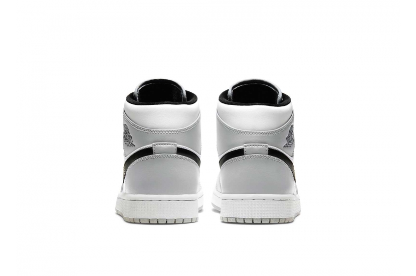 AIR JORDAN 1 MID LIGHT SMOKE GREY [554724-092]