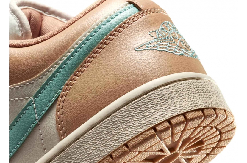 AIR JORDAN 1 LOW POURS OUT A BEACHY “HEMP” COLORWAY [DC0774-130]