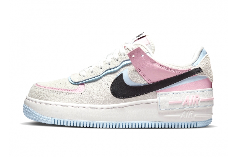 AIR FORCE 1 SHADOW HOOPS WHITE PINK W [DX3358-100]