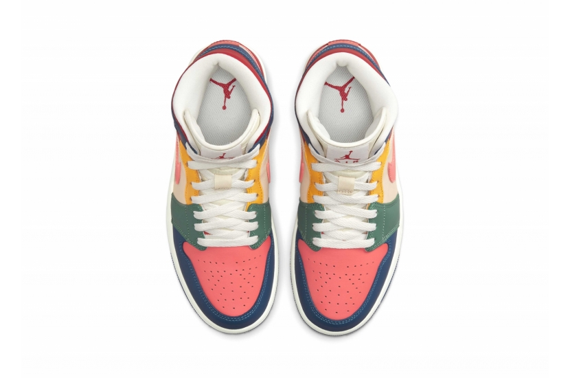 AIR JORDAN1 MID MULTI COLOR 2022 W [DN3738-400]