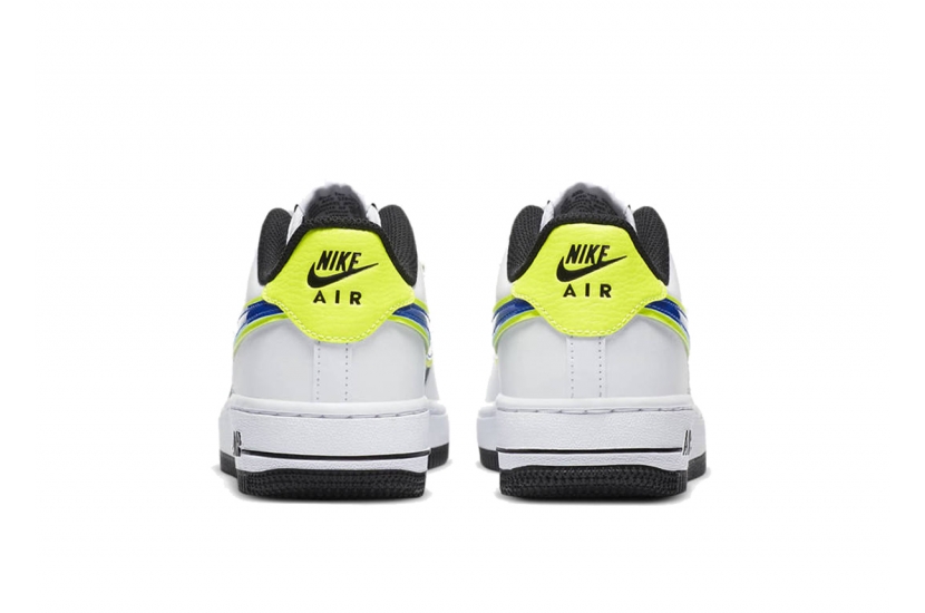 AIR FORCE 1 WHITE RACER/BLUE VOLT [DB1555-100]