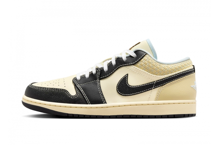  AIR JORDAN 1 LOW SE ‘COCONUT MILK BLACK’ [HQ3437-101]