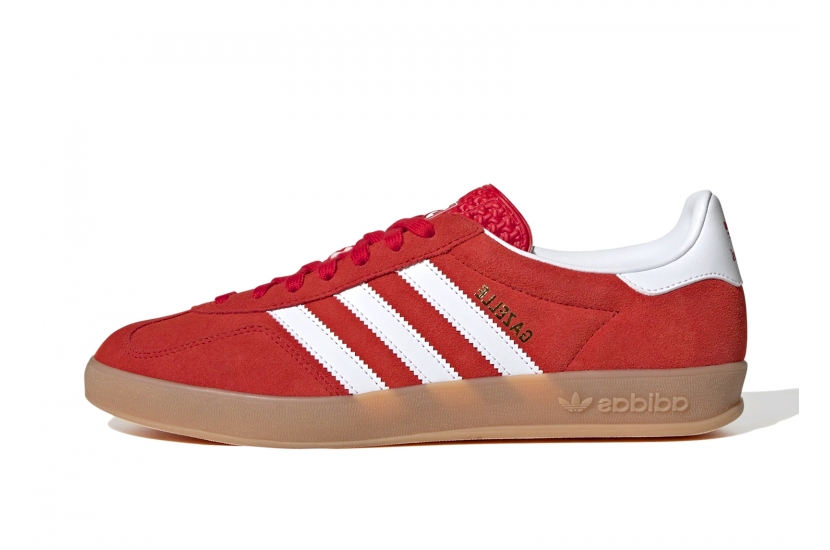 ADIDAS GAZELLE INDOOR BETTER SCARLET GUM [JI2063]