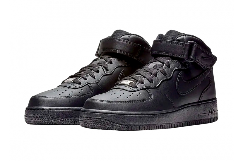 AIR FORCE 1 MID '07 TRIPLE BLACK [CW2289-001]