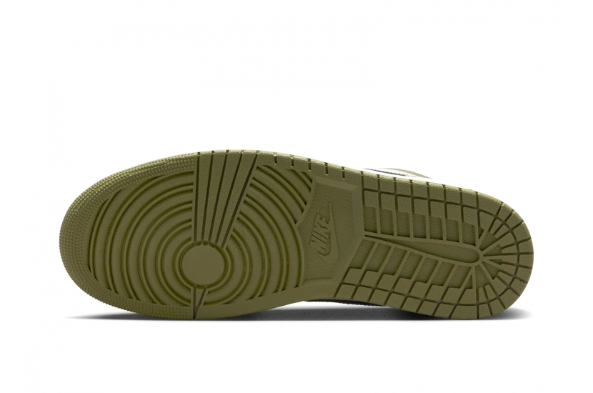  AIR JORDAN 1 LOW “MEDIUM OLIVE” [553558-092]