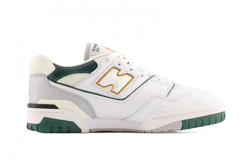 NEW BALANCE 550 WHITE NIGHTWATCH GREEN [BB550PWC]