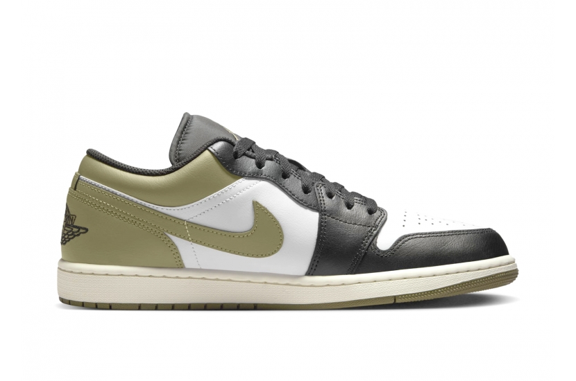  AIR JORDAN 1 LOW “MEDIUM OLIVE” [553558-092]