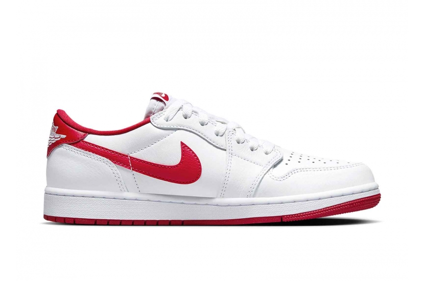 AIR JORDAN 1 RETRO LOW OG UNIVERSITY RED MEN'S [CZ0790-161]