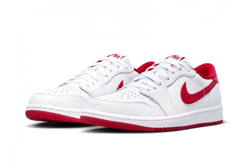 AIR JORDAN 1 RETRO LOW OG UNIVERSITY RED MEN'S [CZ0790-161]