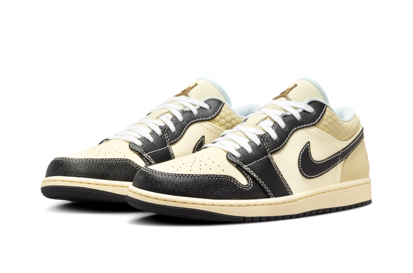  AIR JORDAN 1 LOW SE ‘COCONUT MILK BLACK’ [HQ3437-101]