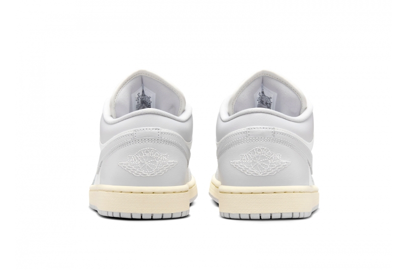 NIKE AIR JORDAN 1 LOW ‘LIGHT GREY SAIL’ [DC0774-103]