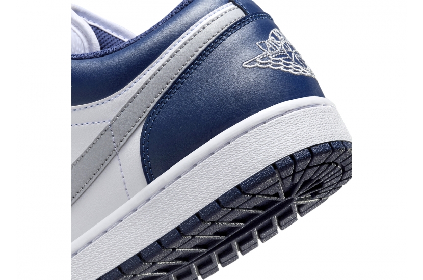 AIR JORDAN 1 LOW GS ‘MIDNIGHT NAVY WOLF GREY’ [553560-141] | [553558-141]